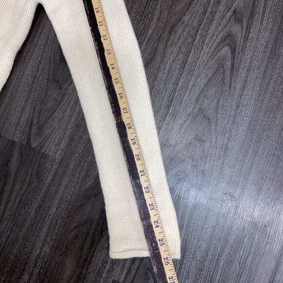 Rosanna Cream & Black Lambswool High Neck Sweater Size Large - Picture 7 of 11